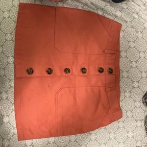 Coral Colored. Rue21 Skirt.